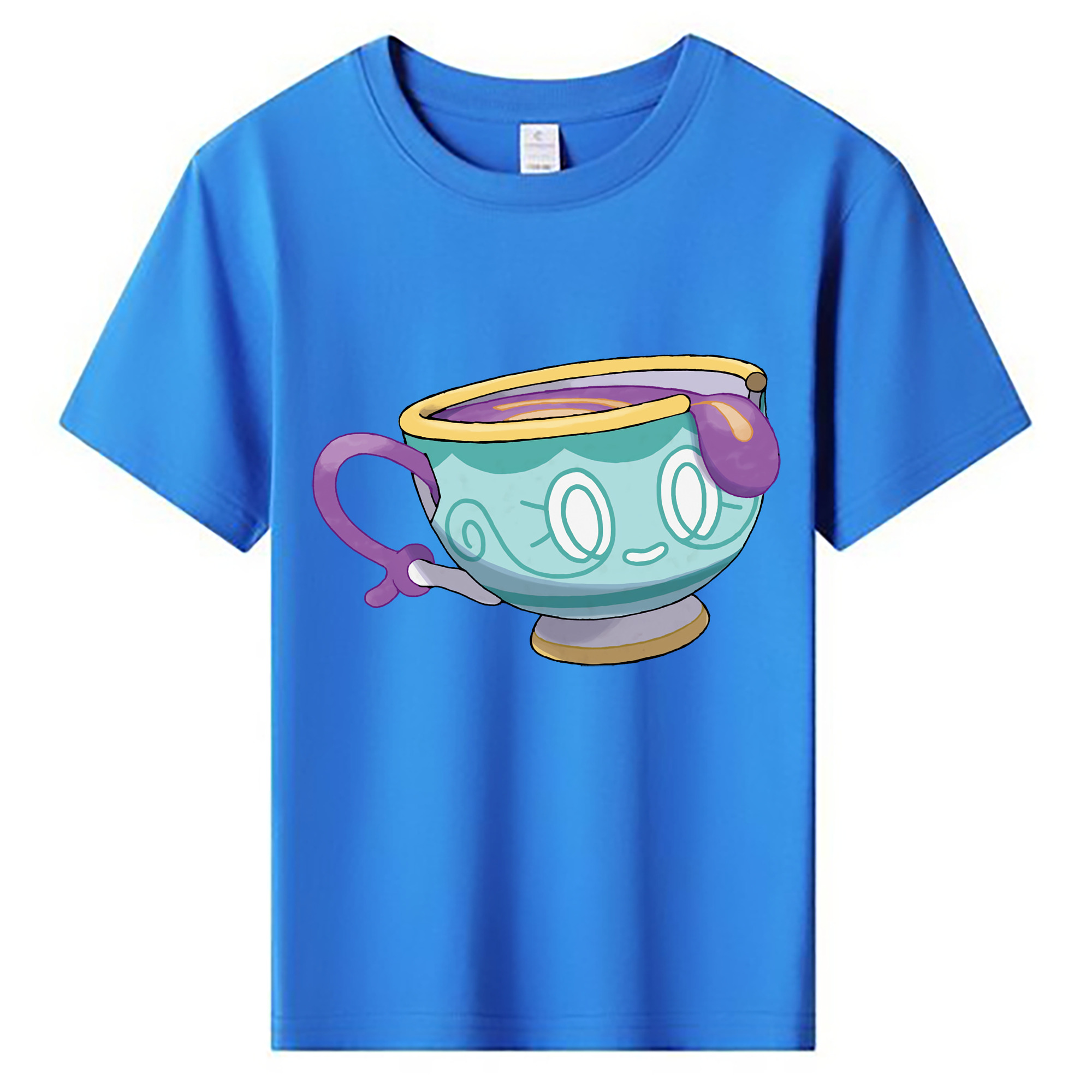 （画像用） ポケットモンスター Pokémon 綿100％キッズTシャツ（フロントプリント）